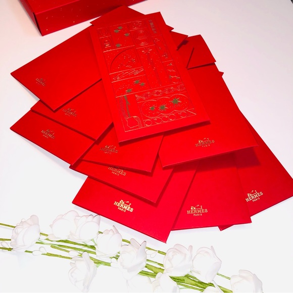 ✨ HERMÈS 2023 year of Rabbit red packet Envelopes - Picture 10 of 16